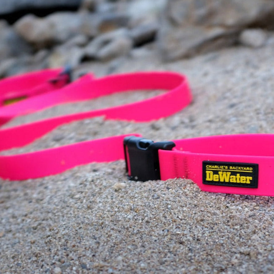 DEWATER LEASH by CHARLIE'S BACKYARD WS (PINK)