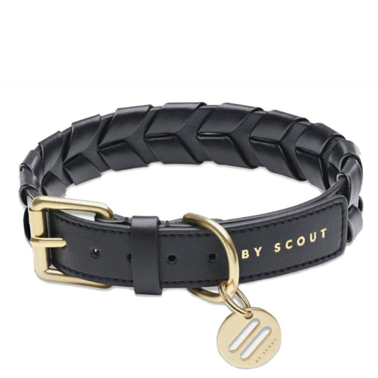 MELA CASPITA COLLAR by BY SCOUT WS (BLACK)