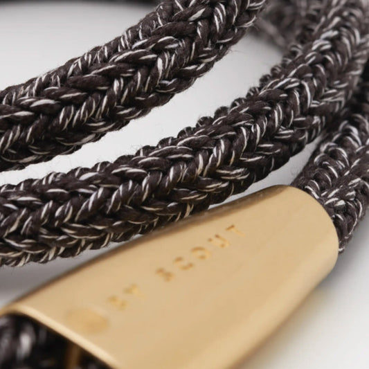 EVERY STANDARD ROPE LEASH by BY SCOUT WS (BLACK BLEND)