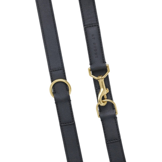 MELA BASIC ADJUSTABLE CITY LEASH by BY SCOUT WS (BLACK)