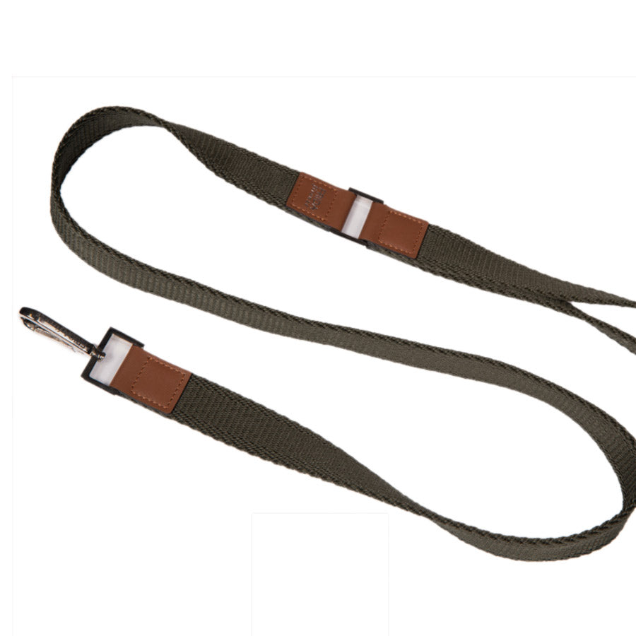 RIBBON CLASSIC LEASH by FRIDA FIRENZE WS (MILITARY)