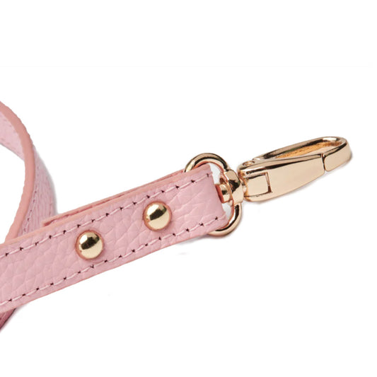 LEATHER LEASH by OVERGLAM (PINK)