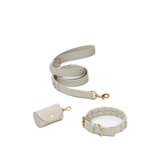 MELA CASPITA STANDARD LEASH by BY SCOUT WS (CREAM)