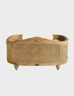 Load image into Gallery viewer, Arthur wicker dog bed by LORD LOU

