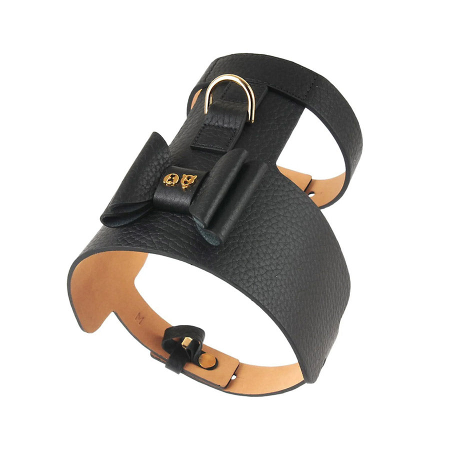 Bijou Dog Harness By Moshiqa DS (BLACK)