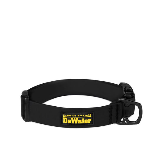 DEWATER COLLAR by CHARLIE'S BACKYARD WS (BLACK)