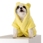 Load image into Gallery viewer, BABY CHICK DOG BATHROBE by MOSHIQA DS (YELLOW)
