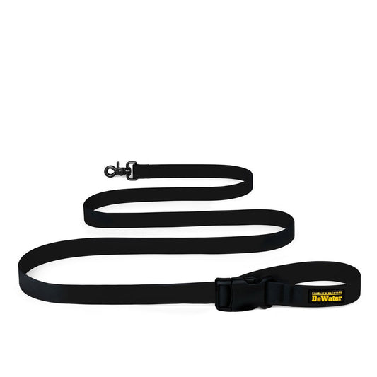 DEWATER LEASH by CHARLIE'S BACKYARD WS (BLACK)
