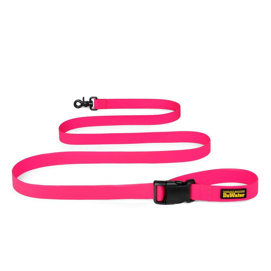 DEWATER LEASH by CHARLIE'S BACKYARD WS (PINK)