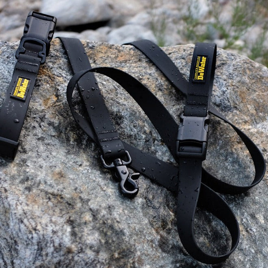 DEWATER LEASH by CHARLIE'S BACKYARD WS (BLACK)