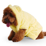 Load image into Gallery viewer, BABY CHICK DOG BATHROBE by MOSHIQA DS (YELLOW)
