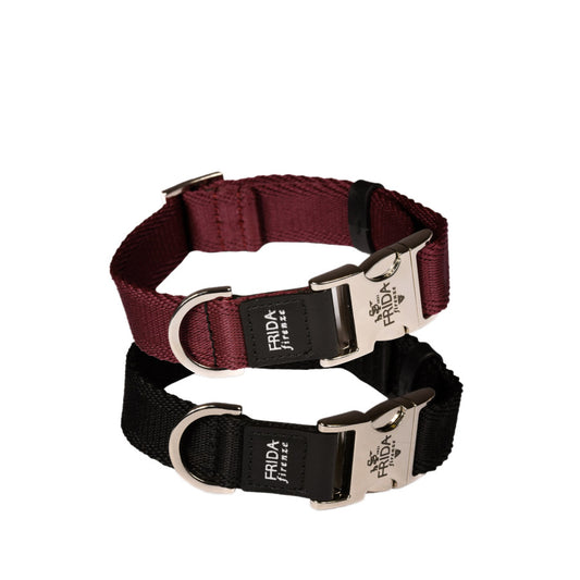 CLASSIC RIBBON COLLAR  by FRIDA FIRENZE WS (WINE)