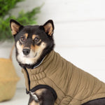 Load image into Gallery viewer, REVERSIBLE CHALET DOG JACKET by GF PET DS (KHAKI)
