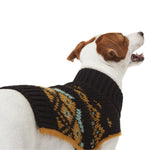 Load image into Gallery viewer, Intarsia Sweater by POLDO DOG COUTURE DS (BLACK )
