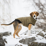 Load image into Gallery viewer, REVERSIBLE CHALET DOG JACKET by GF PET DS (KHAKI)
