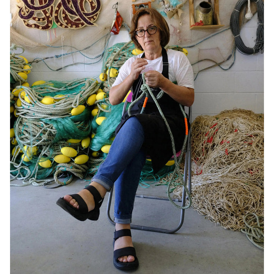 CORME CLASSIC DOG LEASH by THE PAINTER'S WIFE (GREEN)