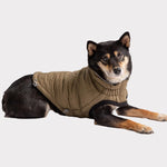 Load image into Gallery viewer, REVERSIBLE CHALET DOG JACKET by GF PET DS (KHAKI)
