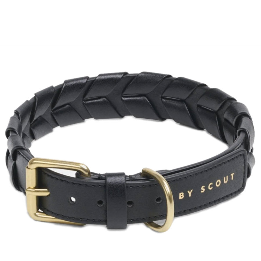 MELA CASPITA COLLAR by BY SCOUT WS (BLACK)
