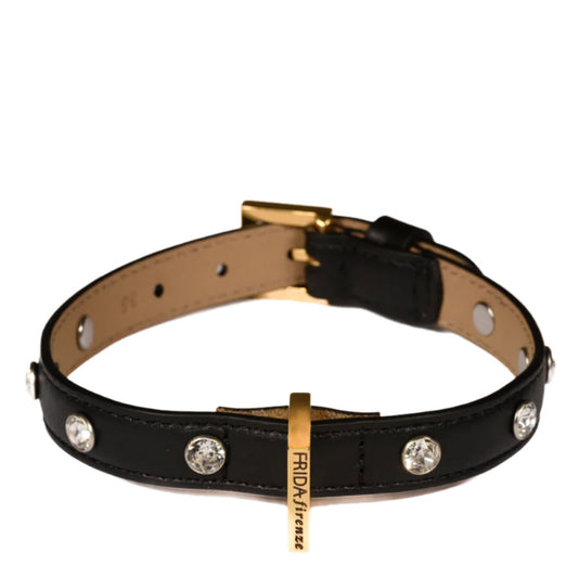SWAROVSKI COLLAR  by FRIDA FIRENZE WS (BLACK)