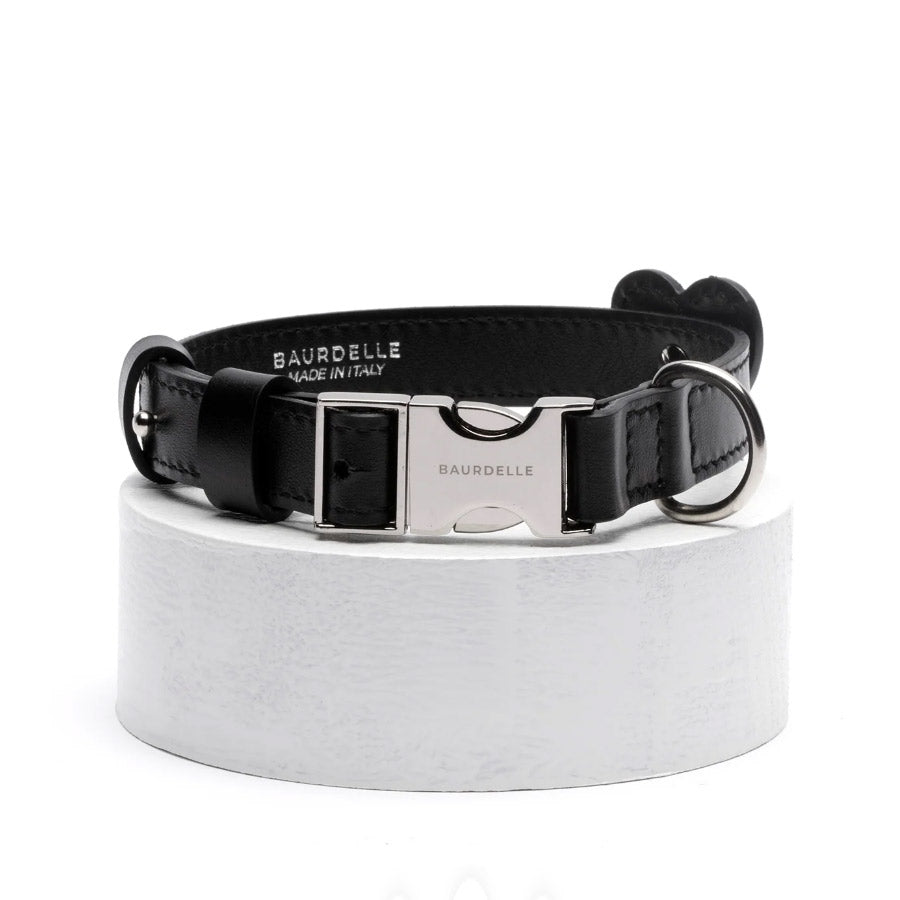 HEART COLLAR by BAURDELLE WS (BLACK)