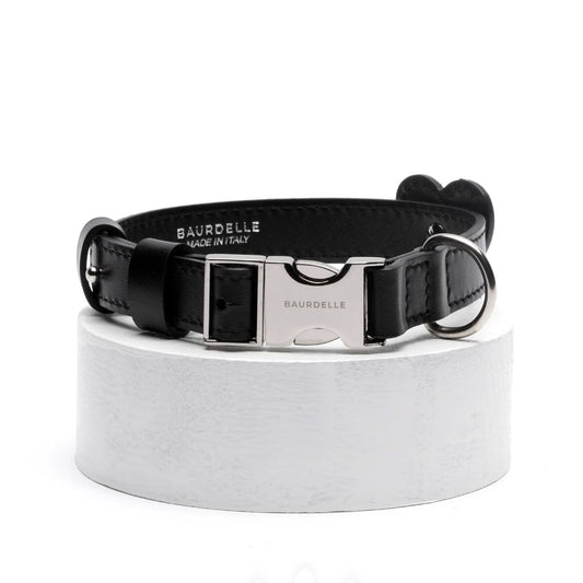 HEART COLLAR by BAURDELLE WS (BLACK)