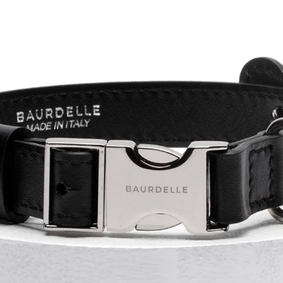 HEART COLLAR by BAURDELLE WS (BLACK)