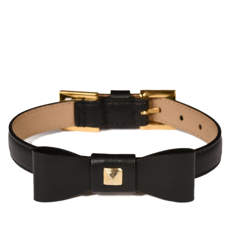 ROCK BOW COLLAR  by FRIDA FIRENZE WS (BLACK)