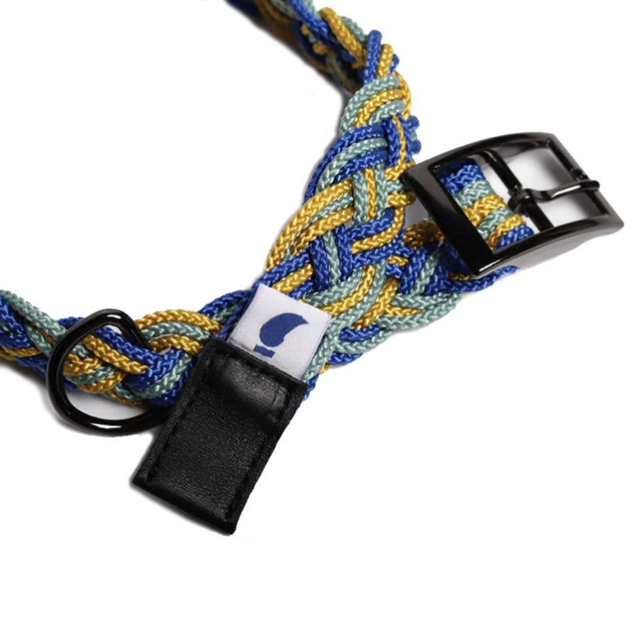 CORME DOG COLLAR by THE PAINTER'S WIFE (BLUE)