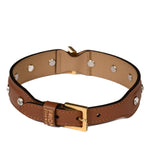 Load image into Gallery viewer, SWAROVSKI COLLAR  by FRIDA FIRENZE WS (BROWN)
