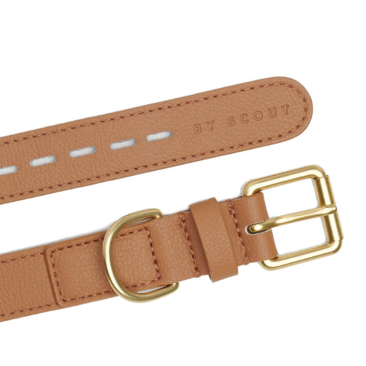 MELA BASIC COLLAR by BY SCOUT WS (COGNAC)