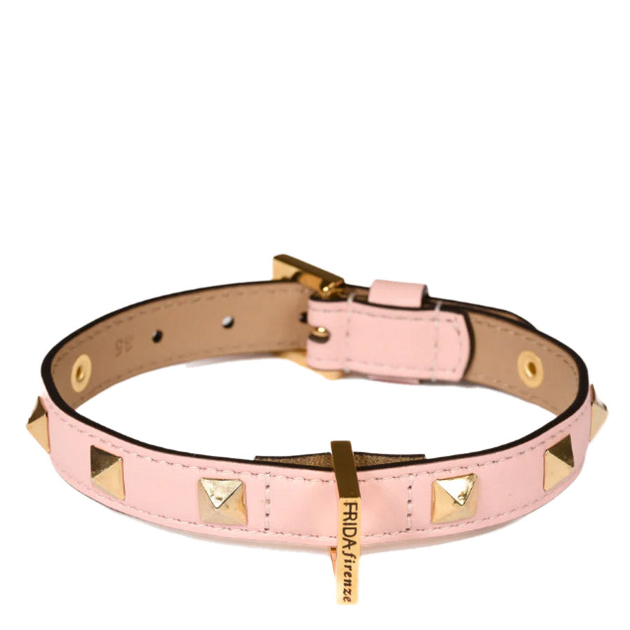 PYRAMID COLLAR  by FRIDA FIRENZE WS (PINK)
