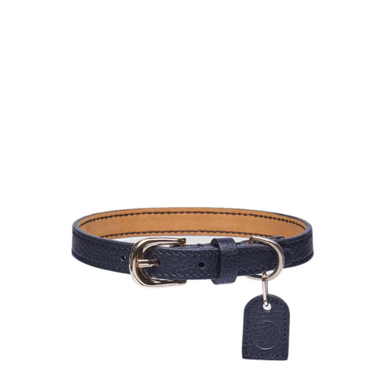 LEATHER COLLAR by OVERGLAM WDS (BLACK)