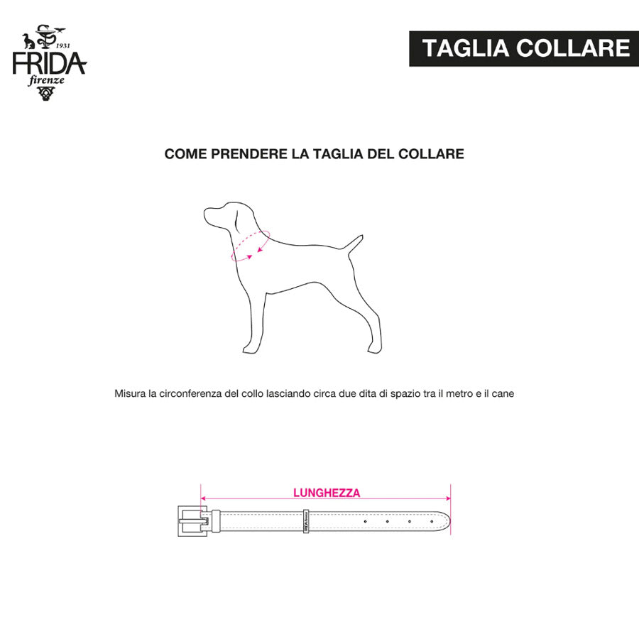 CLASSIC RIBBON COLLAR  by FRIDA FIRENZE WS (WINE)