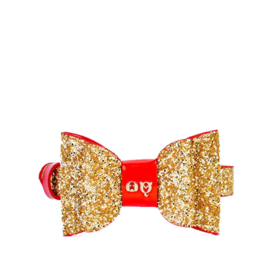 GLAM DOG COLLAR by MOSHIQA WDS (GOLD)