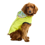 Load image into Gallery viewer, Reversible Raincoat - Neon Yellow with Tie Dye
