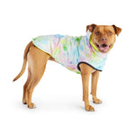 Load image into Gallery viewer, Reversible Raincoat - Neon Yellow with Tie Dye
