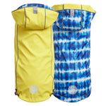 Load image into Gallery viewer, Reversible Elasto-Fit Raincoat - Yellow/Blue
