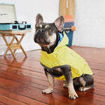Load image into Gallery viewer, Reversible Elasto-Fit Raincoat - Yellow/Blue
