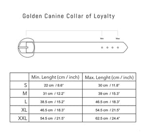 Golden Dog Collar of Loyalty By Moshiqa DS