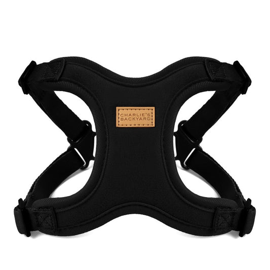 COMFORT HARNESS by CHARLIE'S BACKYARD WS (BLACK)