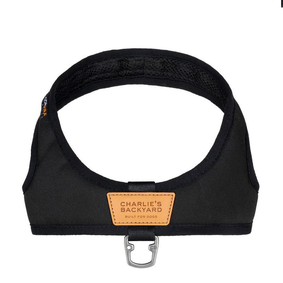 TOWN HARNESS by CHARLIE'S BACKYARD WS (BLACK)