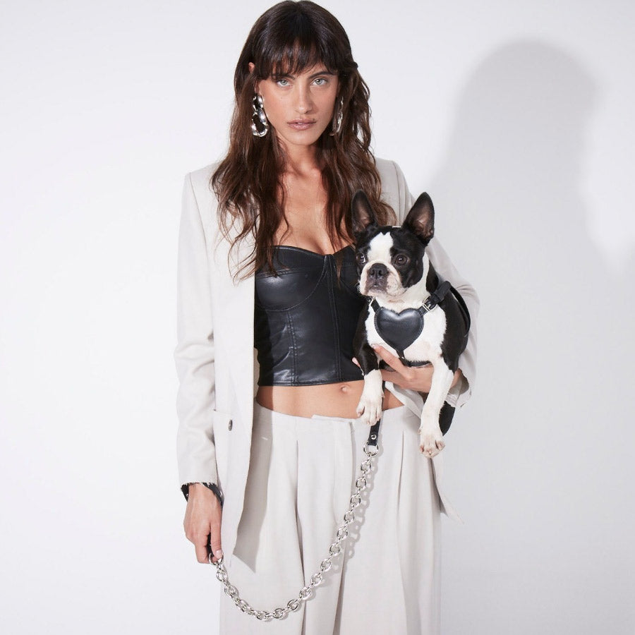 HEART HARNESS by BAURDELLE WS (BLACK)