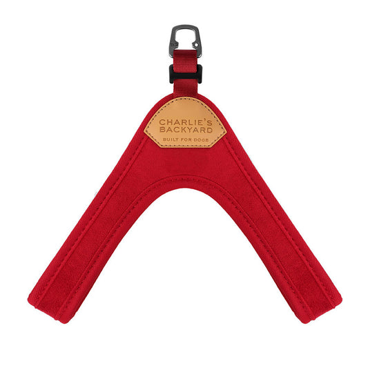 BUCKLE UP EASY HARNESS by CHARLIE'S BACKYARD WS (RED)