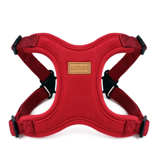 COMFORT HARNESS by CHARLIE'S BACKYARD WS (RED)