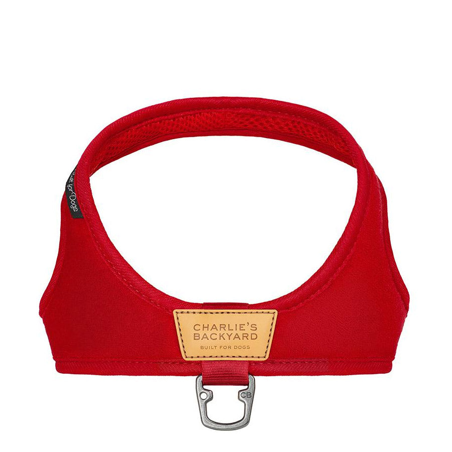TOWN HARNESS by CHARLIE'S BACKYARD WS (RED)