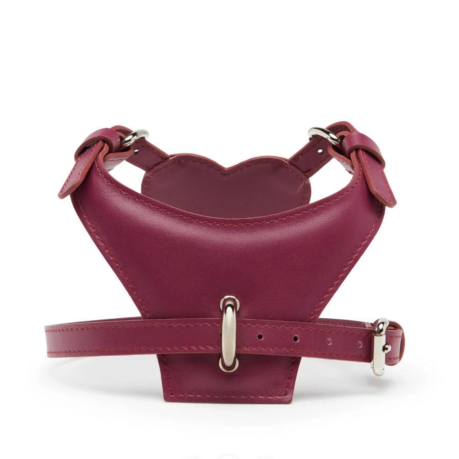 HEART HARNESS by BAURDELLE WS (PLUM)