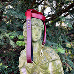 Load image into Gallery viewer, Spencer Pomegranate Red Luxury Designer Dog Leash by LISH LONDON
