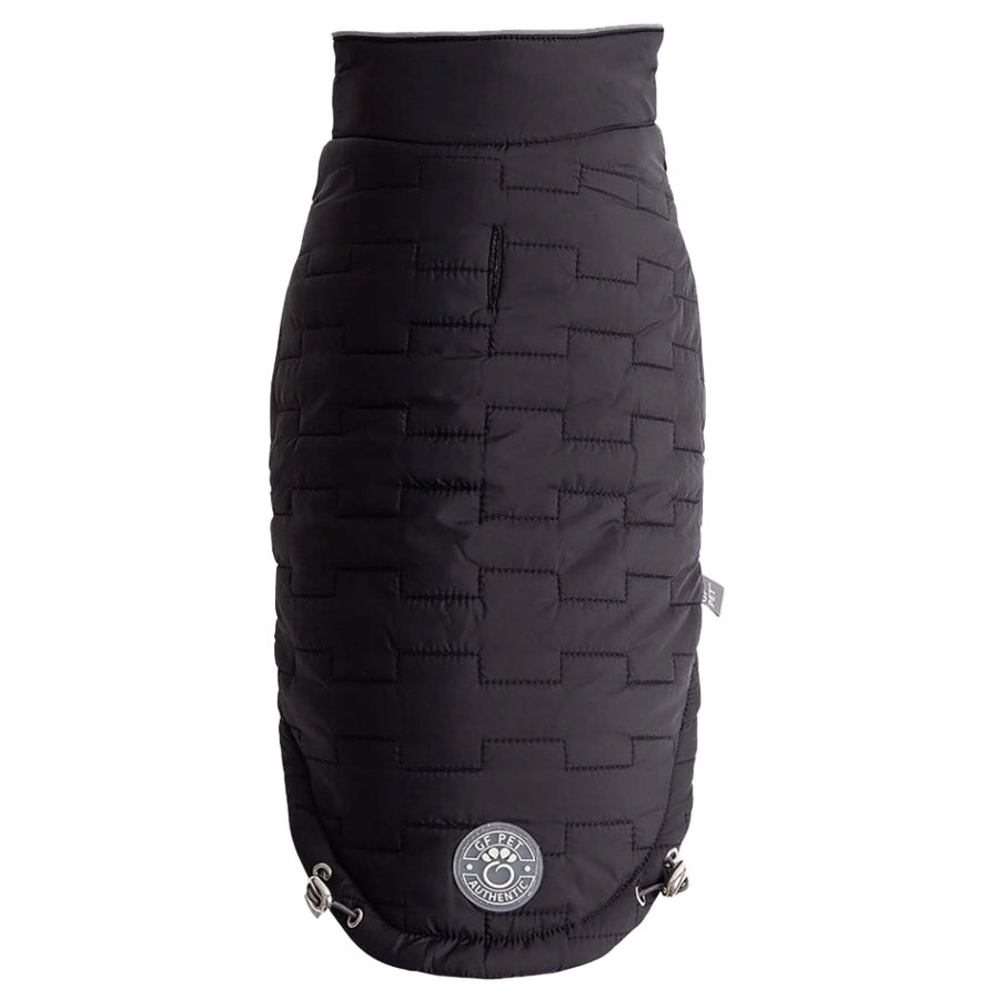 REVERSIBLE CHALET DOG JACKET by GF PET WDS (BLACK)