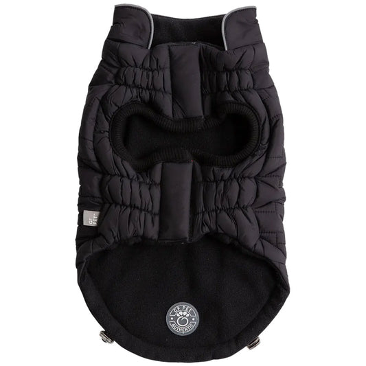 REVERSIBLE CHALET DOG JACKET by GF PET WDS (BLACK)