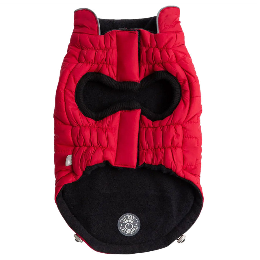 REVERSIBLE CHALET DOG JACKET by GF PET WDS (RED)